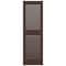 Ekena Millwork Mid-America Vinyl, Standard Size Cathedral Top Center Mullion, Open Louver Shutter, 11431009, PR 00011431009 - alternate 3